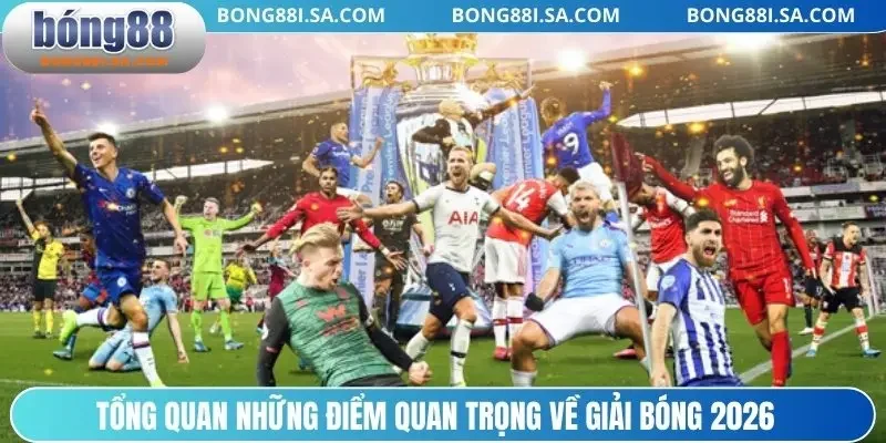 Tổng quan những điểm quan trọng về giải bóng 2026